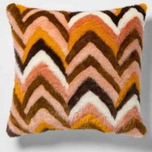 Opalhouse Retro MCM Large Fur Pillows (2)